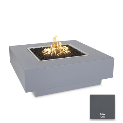 Cabo Square Metal Fire Pit by The Outdoor Plus - Free Cover Included