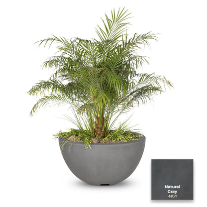 Luna Concrete Planter Bowl by The Outdoor Plus