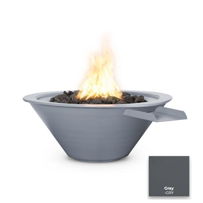 Cazo Powdercoated Steel Fire & Water Bowl by The Outdoor Plus - Free Cover Included