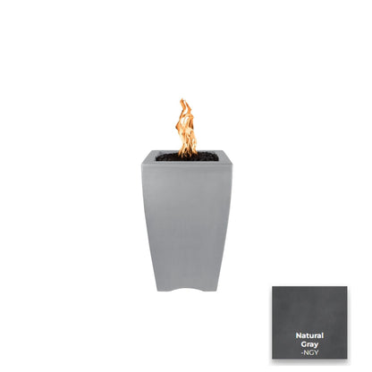 Baston Concrete Fire Pillar by The Outdoor Plus - Free Cover Included