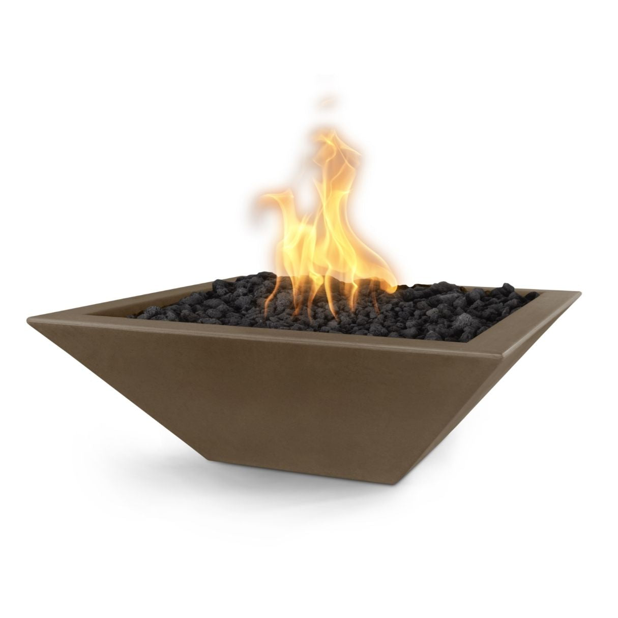 Maya Concrete Fire Bowl by The Outdoor Plus - Free Cover Included