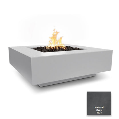 Cabo Square Concrete Fire Pit by The Outdoor Plus - Free Cover Included