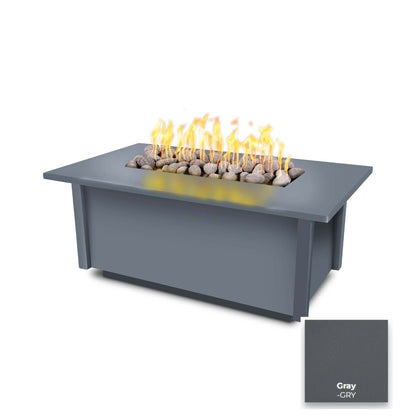 Salinas Metal Fire Table by The Outdoor Plus - Free Cover Included