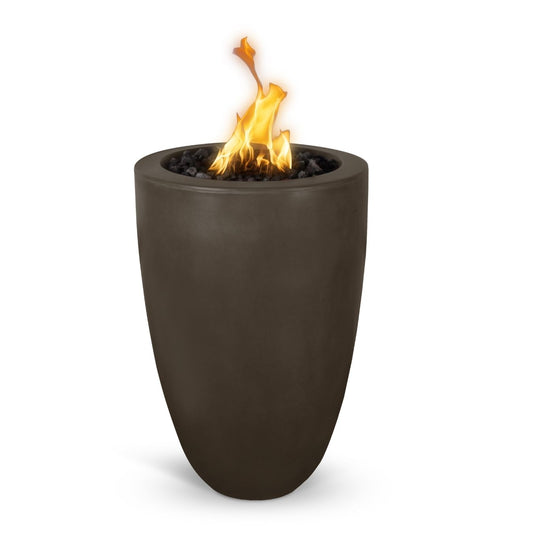 Castillo Concrete Fire Pillar by The Outdoor Plus - Free Cover Included