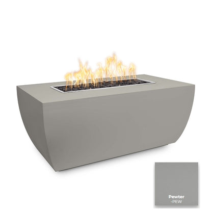 Avalon Linear Metal Fire Pit - 24" Tall by The Outdoor Plus - Free Cover Included