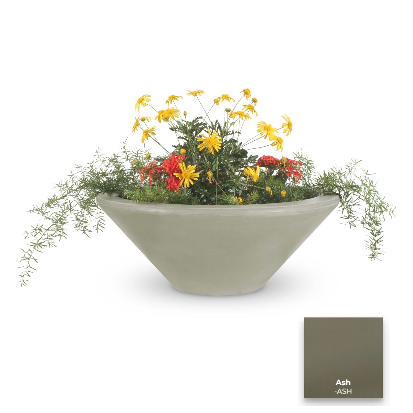 Cazo Concrete Planter Bowl by The Outdoor Plus