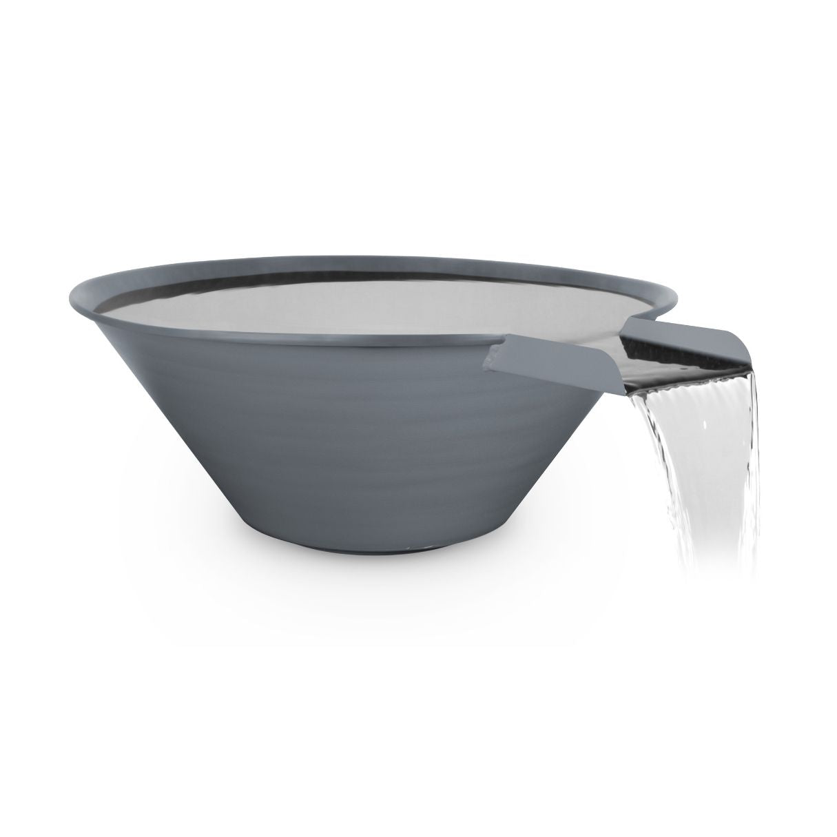 Cazo Powdercoated Steel Water Bowl by The Outdoor Plus - Free Cover Included