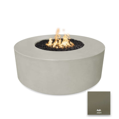 Florence Concrete Fire Pit 54" by The Outdoor Plus - Free Cover Included