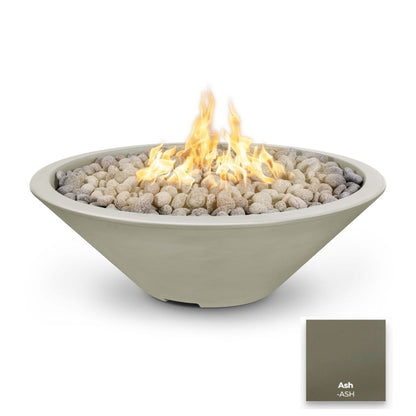 Cazo Concrete Fire Pit Narrow Ledge by The Outdoor Plus - Free Cover Included