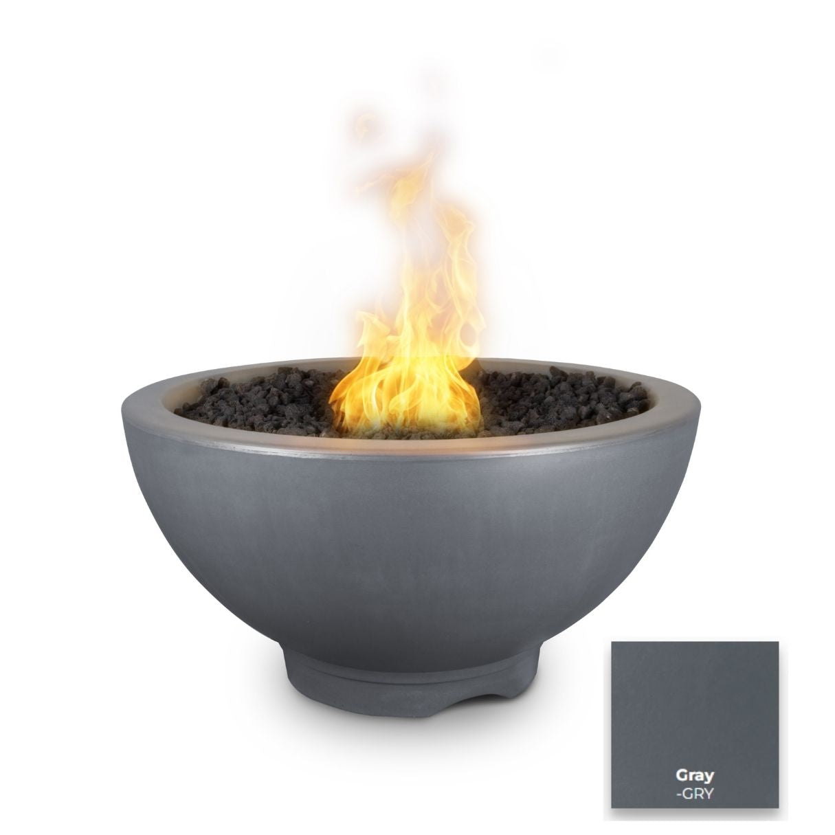 Sonoma Concrete Fire Pit by The Outdoor Plus - Free Cover Included