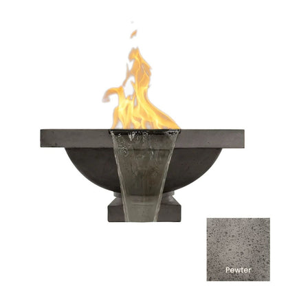 Ibiza Fire & Water Bowl 31" by Prism Hardscapes - Free Cover Included