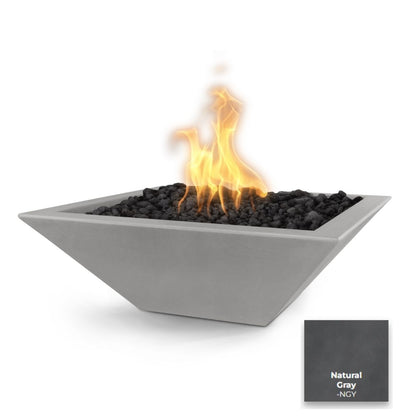 Maya Concrete Fire Bowl by The Outdoor Plus - Free Cover Included