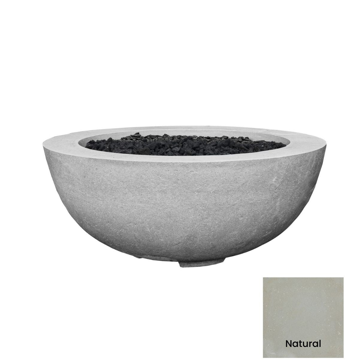 Fire Bowl 39" Moderno 8 by Prism Hardscapes - Free Cover Included