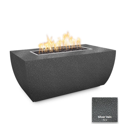 Avalon Linear Metal Fire Pit - 24" Tall by The Outdoor Plus - Free Cover Included