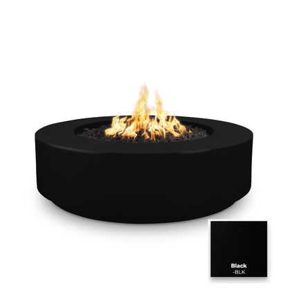 Florence Concrete 42" Fire Pit 12" Tall by The Outdoor Plus - Free Cover Included