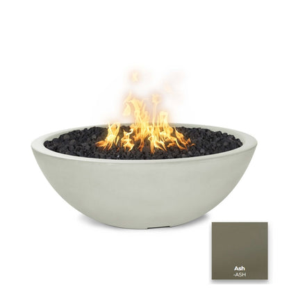 Sedona Concrete Fire Pit - Narrow Ledge by The Outdoor Plus - Free Cover Included