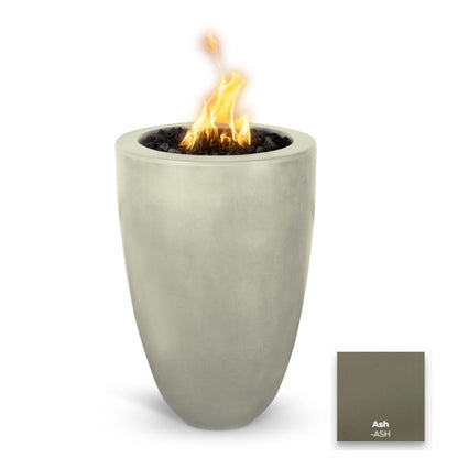 Castillo Concrete Fire Pillar by The Outdoor Plus - Free Cover Included