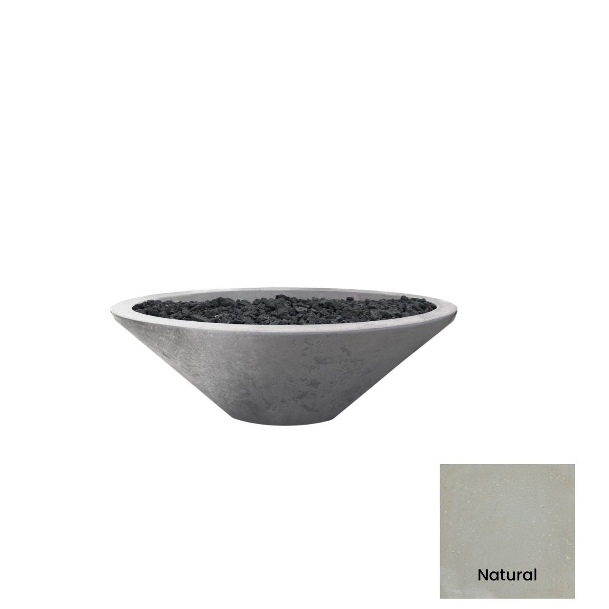 Fire Bowl 31" Embarcadero Pedestal by Prism Hardscapes - Free Cover Included