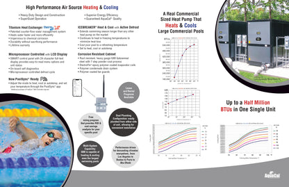 AquaCal Great Big Bopper Commercial Heat & Cool Pump