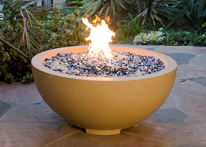 American Fyre Designs 32" Fire Bowl with Electronic Ignition + Free Cover