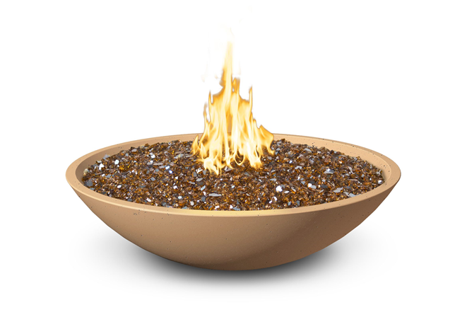 American Fyre Designs 40" Marseille Fire Bowl with Electronic Ignition + Free Cover