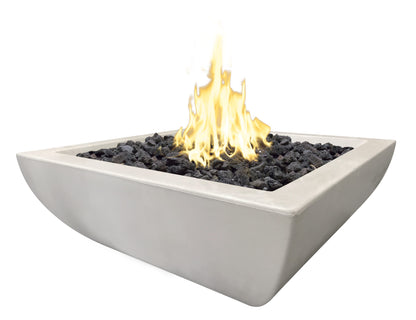 American Fyre Designs Bordeaux Petite Square Fire Bowl + Free Cover