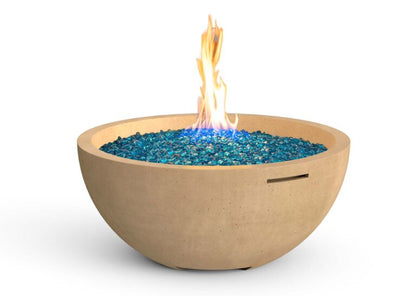 American Fyre Designs 36" Fire Bowl with Electronic Ignition + Free Cover