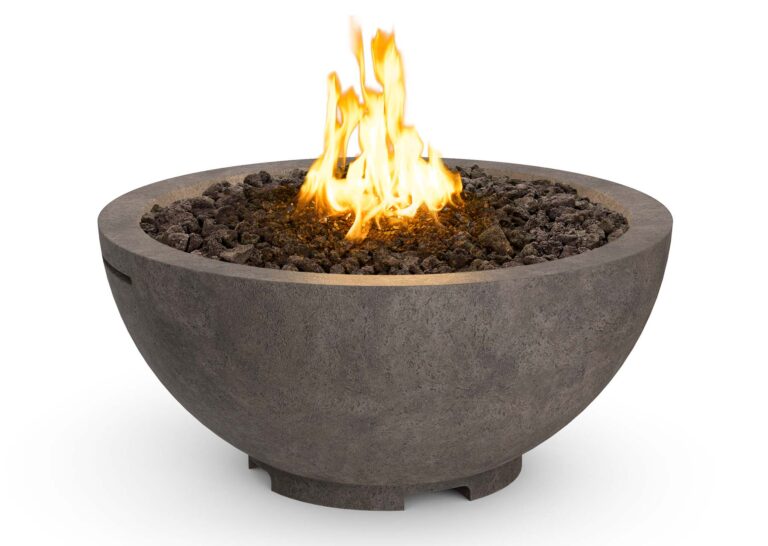 American Fyre Designs 32" Fire Bowl with Electronic Ignition + Free Cover