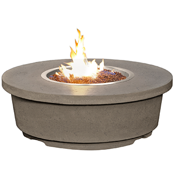 American Fyre Designs Contempo Round Firetable + Free Cover