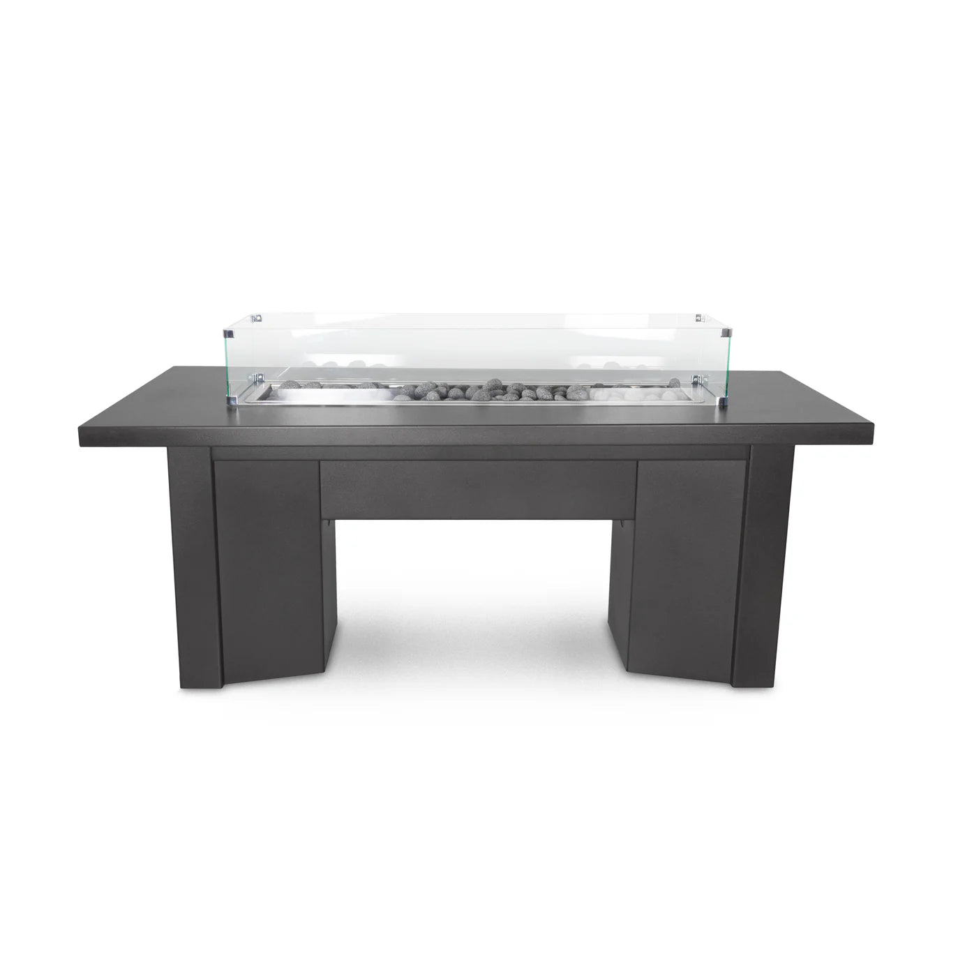 The Outdoor Plus Alameda Powder Coat Steel Fire Table + Free Cover