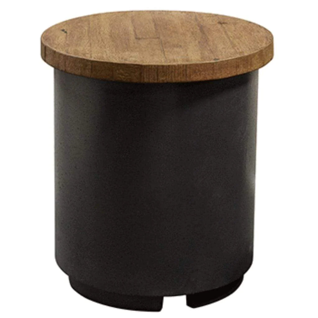 American Fyre Designs Reclaimed Wood Contempo Tank/End Table