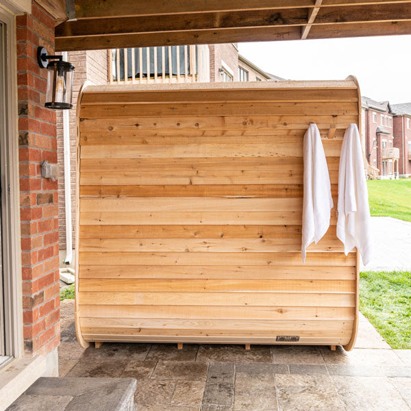 Dundalk Leisurecraft Luna Outdoor Sauna (2-4 people) - Electric Heated