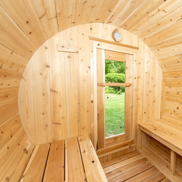 Dundalk Leisurecraft Harmony Barrel Sauna - 2-4 people - Wood Burning