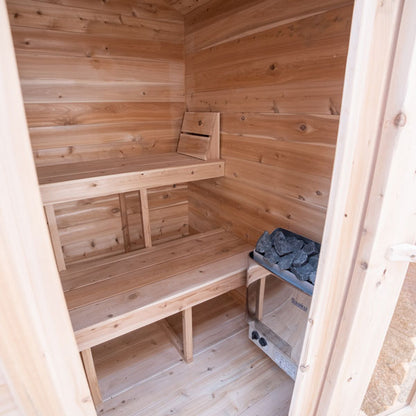 Dundalk Leisurecraft Granby Cabin Sauna (2-3 people) - Electric Heated