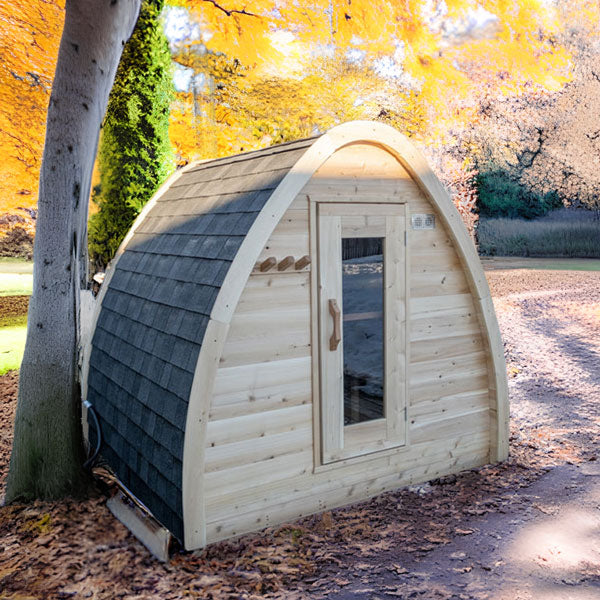 Dundalk Leisurecraft MiniPOD Sauna - 3-4 people - Wood Burning