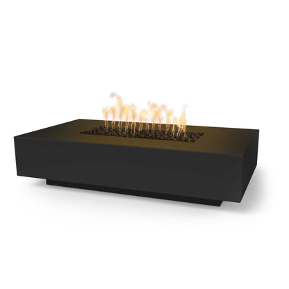 The Outdoor Plus Cabo Linear Metal Fire Pit + Free Cover