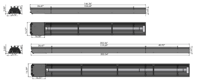 phantom Schwank 12" STP Series 2-Stage NG heater