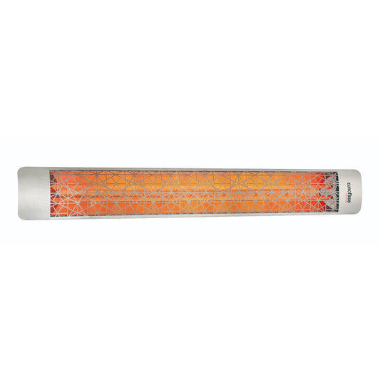 Eurofase Stainless Steel 61" Dual Element 6000 Watt 277V Electric Patio Heater EF60 Series