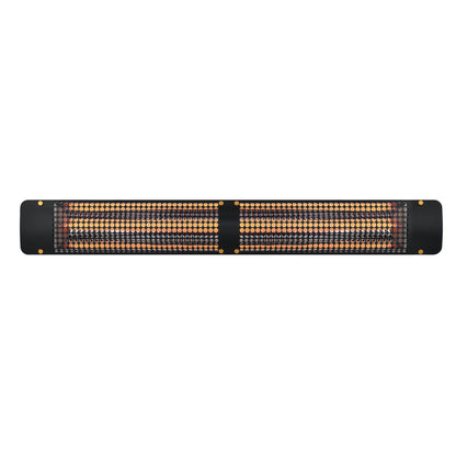 Eurofase Black Stainless Steel 39 " Single Element 1500 Watt Electric Patio Heater EF15 Series