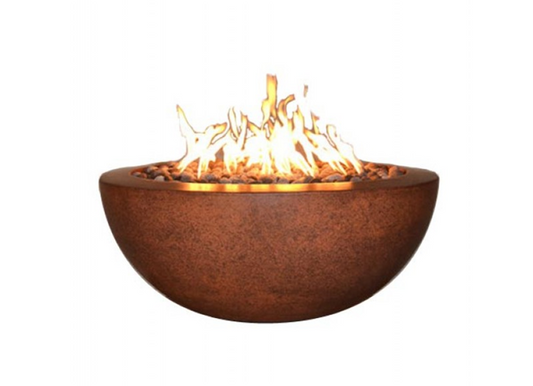 Fire by Design Legacy Round Fire Bowl + Free Cover - The Fire Pit Collection