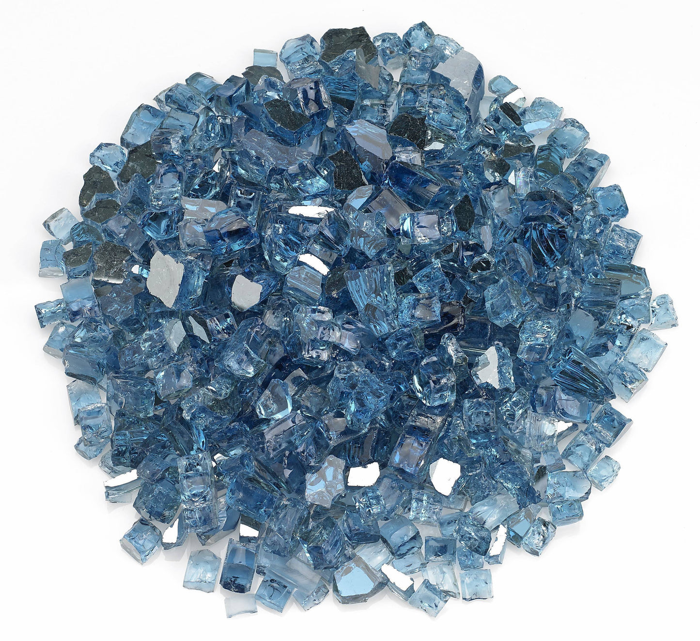 Reflective 1/2" Fire Glass - 10 lbs.bag