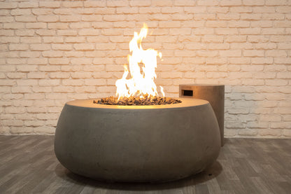 Prism Hardscapes Dune Concrete Gas Fire Bowl+ Free Cover