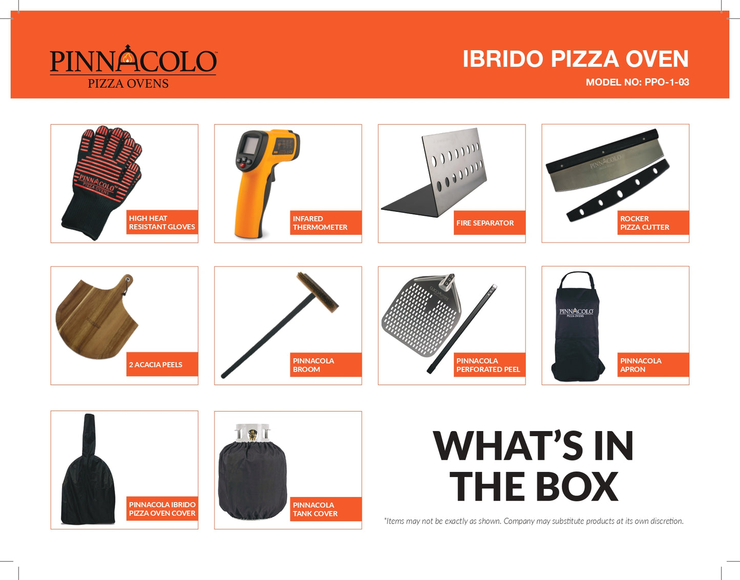 Pinnacolo Ibrido Hybrid Gas Wood Pizza Oven - FREE Accessories