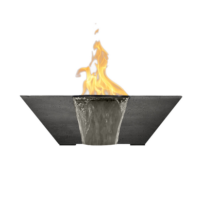 Prism Hardscapes Lombard Pedestal Fire and Water Bowl - Free Cover