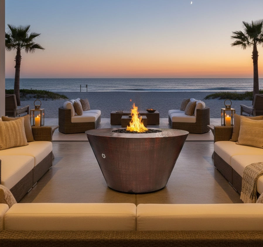 Martillo Copper Fire Pit