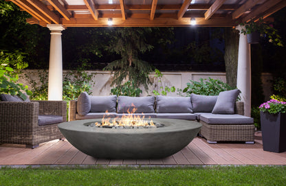 Prism Hardscapes 60" x 36" Ovale Fire Bowl + Free Cover