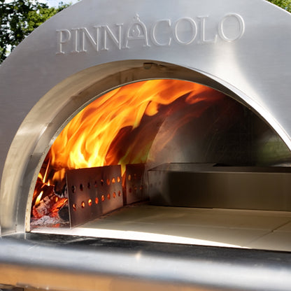 Pinnacolo Ibrido Hybrid Gas Wood Pizza Oven - FREE Accessories