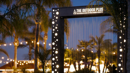 The Outdoor Plus - Paradise Waterfall -  Metal Powder Coat - With Copper Rainfall Scupper