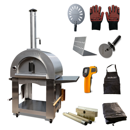 Pinnacolo Premio Wood Fired Outdoor Pizza Oven - FREE Accessories