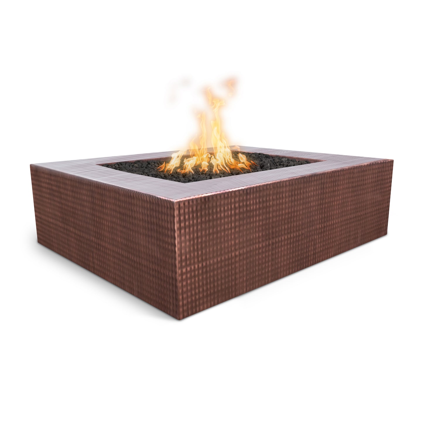 Quad Copper Fire Pit by The Outdoor Plus - Free Cover Included